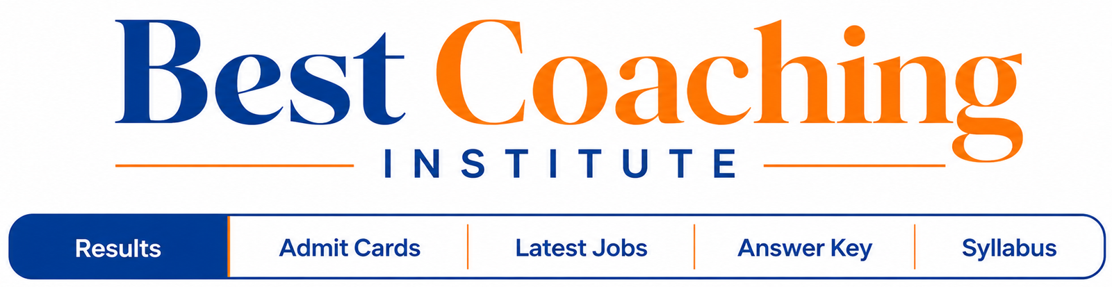 Best Coaching Institute